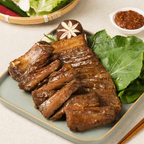 더갈비 수제 왕돼지갈비 / 소불고기 / 얌냠 찌개 2종(김치찌개, 된장찌개)